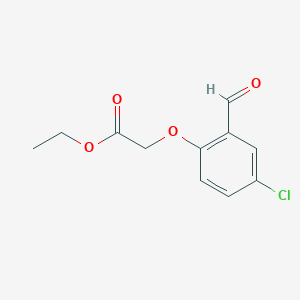 Ethyl (4-chloro-2-formylphenoxy)acetate