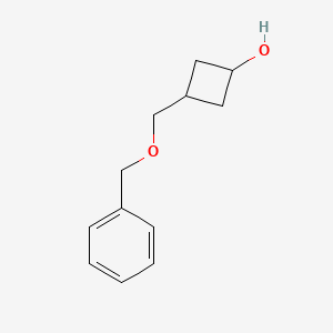 molecular formula C12H16O2 B2384279 cis-3-Benzyloxymethylcyclobutanol CAS No. 172324-65-1; 197167-53-6