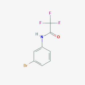 molecular formula C8H5BrF3NO B2384350 N-(3-bromophenyl)-2,2,2-trifluoroacetamide CAS No. 214210-29-4