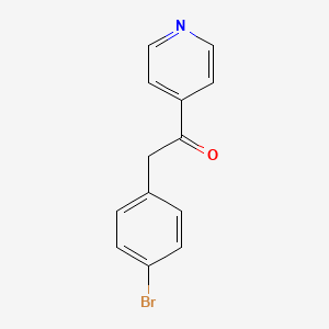 2-(4-Bromophenyl)-1-(pyridin-4-yl)ethanone