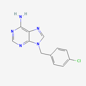 9-(4-Chlorobenzyl)-9H-purin-6-amine