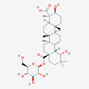 molecular formula C36H56O11 B2384743 伊莱克西诺甙D CAS No. 1137648-52-2
