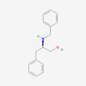 molecular formula C16H19NO B2384768 (R)-3-Phenyl-2-(benzylamino)-1-propanol CAS No. 60046-47-1