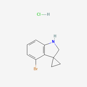 4'-Bromospiro[cyclopropane-1,3'-indoline] hydrochloride