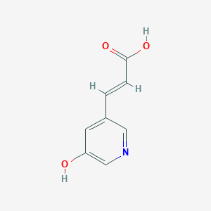 3-(5-Hydroxypyridin-3-yl)prop-2-enoic acid