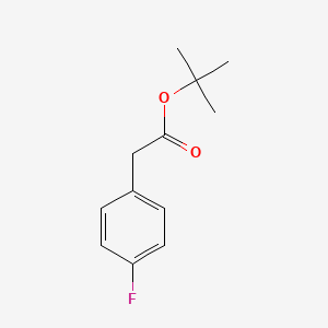 molecular formula C12H15FO2 B2384926 叔丁基2-(4-氟苯基)乙酸酯 CAS No. 68825-45-6