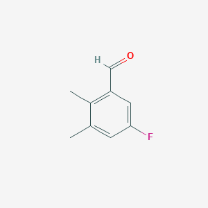 molecular formula C9H9FO B2385026 5-Fluoro-2,3-dimethylbenzaldehyde CAS No. 1803816-98-9