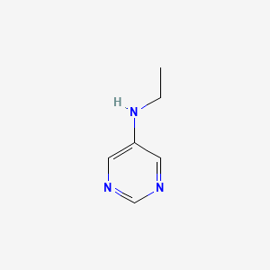 molecular formula C6H9N3 B2385043 N-ethylpyrimidin-5-amine CAS No. 1368022-07-4