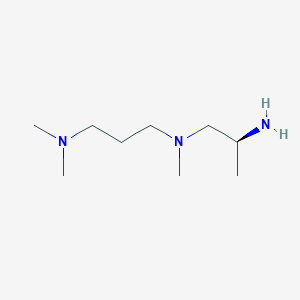 molecular formula C9H23N3 B2385051 [(2S)-2-氨基丙基][3-(二甲氨基)丙基]甲胺 CAS No. 1567951-60-3