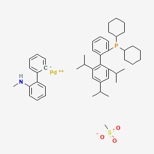 molecular formula C47H64NO3PPdS B2385219 XPhos钯环第4代 CAS No. 1599466-81-5