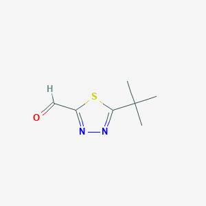5-tert-Butyl-1,3,4-thiadiazole-2-carbaldehyde