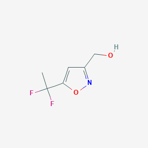 [5-(1,1-Difluoroethyl)isoxazol-3-yl]methanol