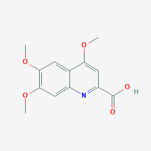 4,6,7-Trimethoxyquinoline-2-carboxylic acid