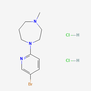 1-(5-Bromopyridin-2-yl)-4-methyl-1,4-diazepane dihydrochloride