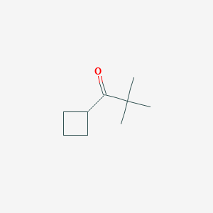 molecular formula C9H16O B2385595 1-Cyclobutyl-2,2-dimethylpropan-1-one CAS No. 80875-33-8