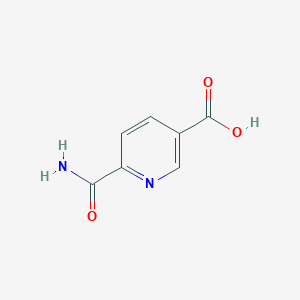 molecular formula C7H6N2O3 B2385818 6-Carbamoylpyridine-3-carboxylic acid CAS No. 886590-61-0