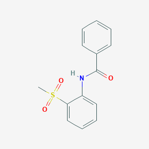 N-(2-(methylsulfonyl)phenyl)benzamide