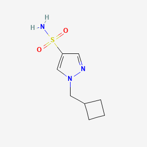 1-(cyclobutylmethyl)-1H-pyrazole-4-sulfonamide