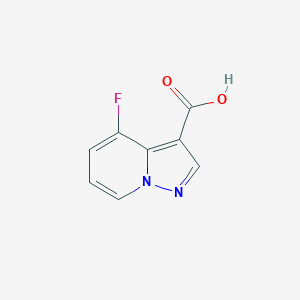 4-Fluoropyrazolo[1,5-a]pyridine-3-carboxylic acid