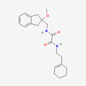 N1-(2-(cyclohex-1-en-1-yl)ethyl)-N2-((2-methoxy-2,3-dihydro-1H-inden-2-yl)methyl)oxalamide