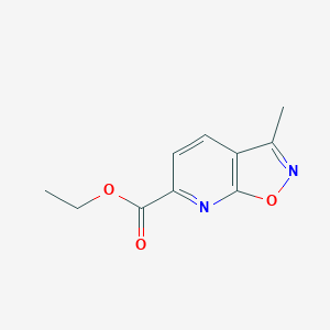 Ethyl 3-methyl-[1,2]oxazolo[5,4-b]pyridine-6-carboxylate