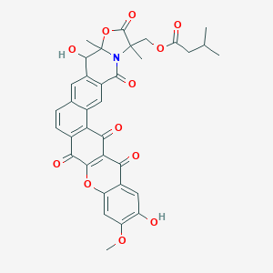 molecular formula C35H29NO12 B238595 Citreamicin zeta CAS No. 128969-89-1