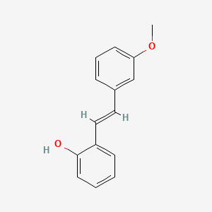 molecular formula C15H14O2 B2385963 2-(3-Methoxystyryl)phenol CAS No. 134964-55-9; 143212-74-2