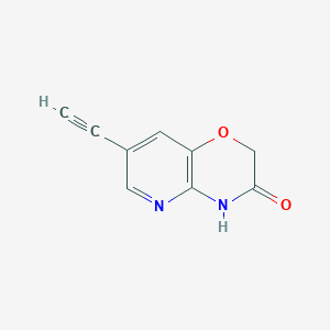 7-Ethynyl-2H-pyrido[3,2-b][1,4]oxazin-3(4H)-one