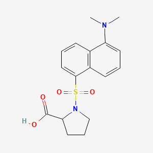 molecular formula C17H20N2O4S B2385982 Dansyl-proline CAS No. 48201-36-1