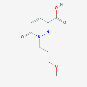 1-(3-Methoxypropyl)-6-oxo-1,6-dihydropyridazine-3-carboxylic acid