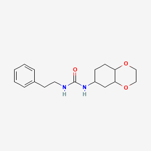 1-(Octahydrobenzo[b][1,4]dioxin-6-yl)-3-phenethylurea