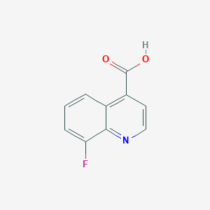 molecular formula C10H6FNO2 B2386048 8-Fluoroquinoline-4-carboxylic acid CAS No. 215801-73-3