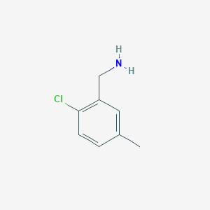 molecular formula C8H10ClN B2386098 (2-Chloro-5-methylphenyl)methanamine CAS No. 754917-70-9