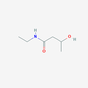 molecular formula C6H13NO2 B2386111 N-ethyl-3-hydroxybutanamide CAS No. 89584-18-9