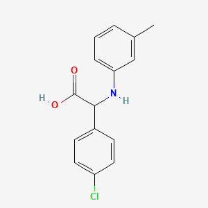 (4-Chloro-phenyl)-m-tolylamino-acetic acid