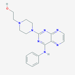 2-(4-(4-(Phenylamino)pteridin-2-yl)piperazin-1-yl)ethanol