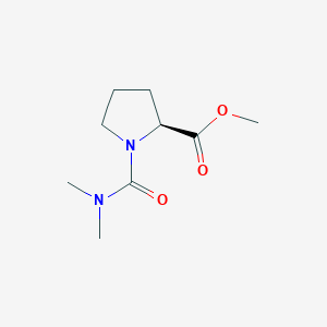Methyl (S)-1-(Dimethylcarbamoyl)pyrrolidine-2-carboxylate