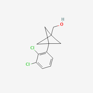 [3-(2,3-Dichlorophenyl)-1-bicyclo[1.1.1]pentanyl]methanol