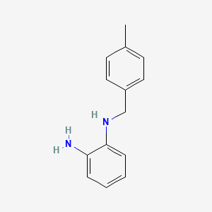 molecular formula C14H16N2 B2386256 N-(4-methylbenzyl)benzene-1,2-diamine CAS No. 99944-12-4