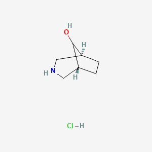 exo-3-Azabicyclo[3.2.1]octan-8-ol hydrochloride