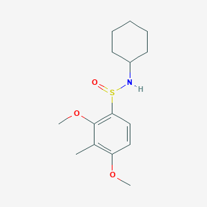 N-cyclohexyl-2,4-dimethoxy-3-methylbenzenesulfinamide