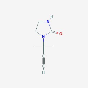 1-(2-Methylbut-3-yn-2-yl)imidazolidin-2-one