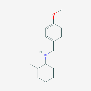 N-[(4-methoxyphenyl)methyl]-2-methylcyclohexan-1-amine