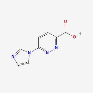 6-(1H-imidazol-1-yl)pyridazine-3-carboxylic acid