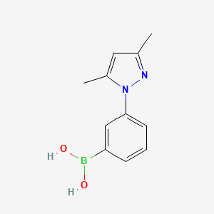 [3-(3,5-Dimethyl-1H-pyrazol-1-YL)phenyl]boronic acid