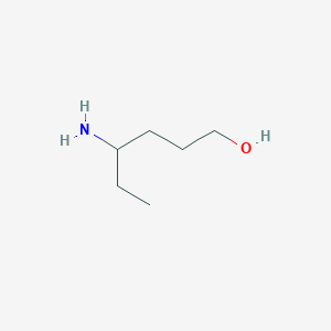 molecular formula C6H15NO B2386691 4-氨基-1-己醇 CAS No. 344240-78-4