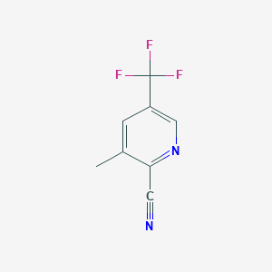 2-Pyridinecarbonitrile, 3-methyl-5-(trifluoromethyl)-