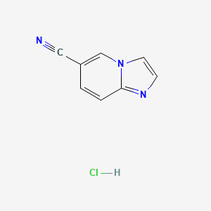 Imidazo[1,2-a]pyridine-6-carbonitrile hydrochloride