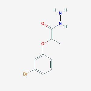2-(3-Bromophenoxy)propanehydrazide