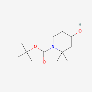 Tert-butyl 7-hydroxy-4-azaspiro[2.5]octane-4-carboxylate